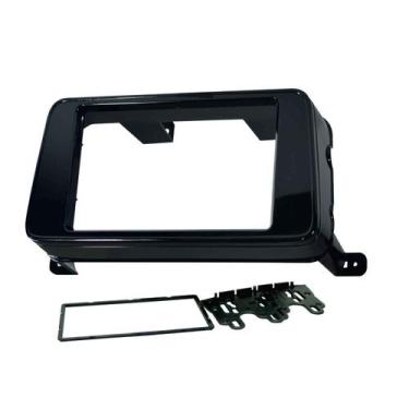Imagem de Moldura 2 Din Nissan Kicks - Black Piano - Fiamon