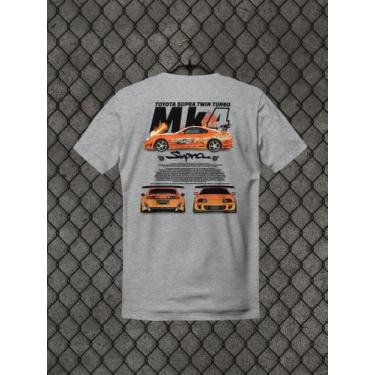 Imagem de Camiseta Gearhead Toyota Supra Mk4 Racing Velozes E Furiosos - Shopbra