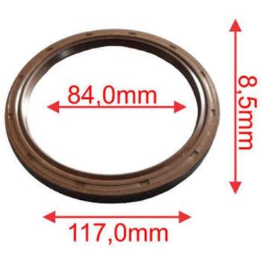 Imagem de Retentor traseiro do virabrequim Nissan Tiida 2007 a 2013 - BASTOS