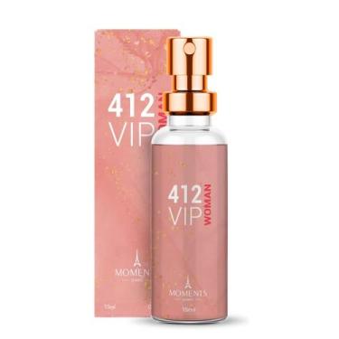 Imagem de Perfume 412 Vip woman feminino 15 ml moments paris