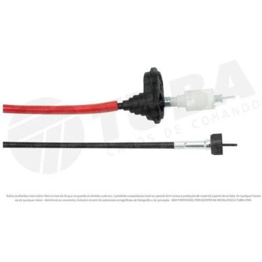 Imagem de Cabo de comando do velocímetro Fiat Fiorino 1991 a 1996 TUBA