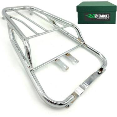 Imagem de Bagageiro CBX 250 TWISTER de 2001 até 2008 - Cromado - Embus