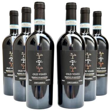 Imagem de Vinho Lucarelli Old Vines Primitivo Di Manduria | Kit Com 6 Garrafas | Oferta