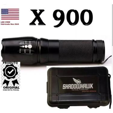 Imagem de Lanterna Tática Led X900 Recarregável Shadowhawk usa