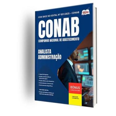 Imagem de Apostila CONAB  - Analista - Administração - Apostilas Opção