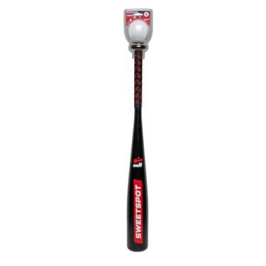 Imagem de SweetSpot Baseball Conjunto De Taco E Bola Plástico Cano Grande, 66 Cm Comprimento, Beisebol Quintal Para Jovens, Crianças, Adolescentes Adultos