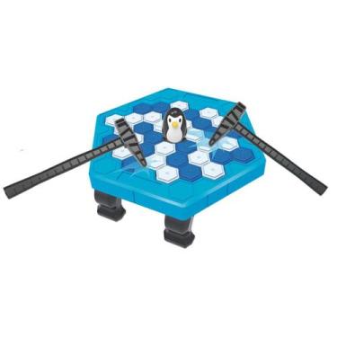 Imagem de Jogo Quebra Gelo Pinguim Numa Fria Brinquedo Game Educativo - ZIPPY TO