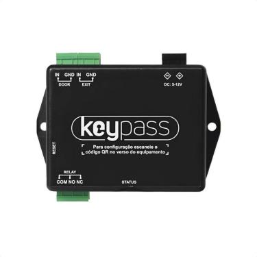 Imagem de Módulo Controlador Lógico Keypass BLE Relay 100 com 1 relé 27900009 Khomp