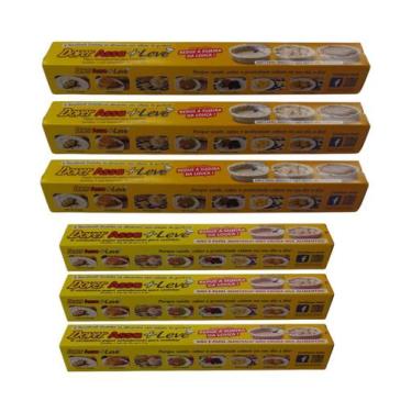 Imagem de Papel Antiaderente Dover Roll Assa+Leve Kit 6 Unid 30cm+40cm