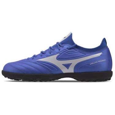 Imagem de Chuteira Society Masculina Mizuno Regent AS, Azul, 40