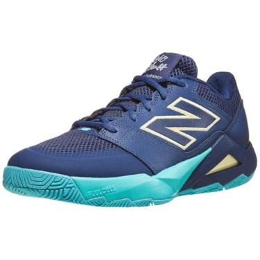 Imagem de New Balance FuelCell Delray V2 Tênis masculino, Nb Azul-marinho/Pergaminho, 43