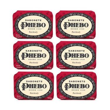 Imagem de Kit Sabonete Phebo Patchouly 90G Glicerina Vegetal
