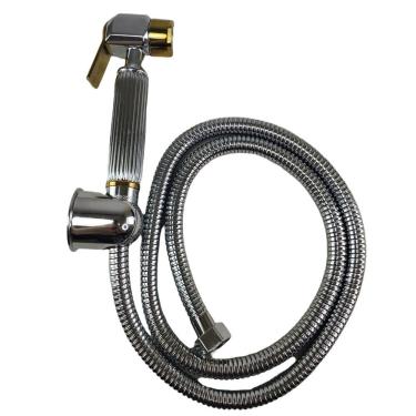 Imagem de Ducha Higienica Luxo Intimo Chuveirinho De Mao Bide Suporte