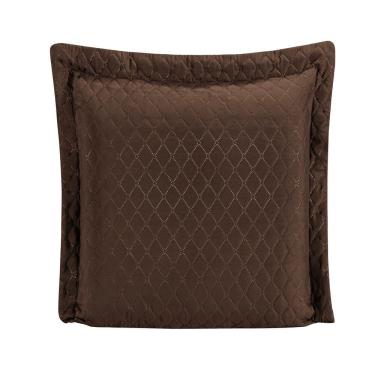 Imagem de Porta Travesseiro Requinte Liso Tabaco Enxovais Aquarela