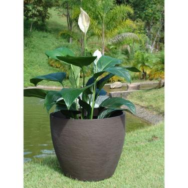 Imagem de Vaso Redondo Europa 25cmx50cm Japi Café