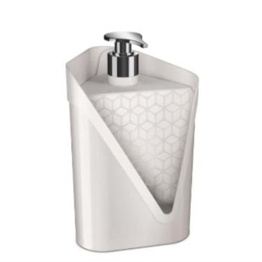 Imagem de Dispenser Click Para Pia 500 Ml Com Porta Esponja Resistente Para Cozi