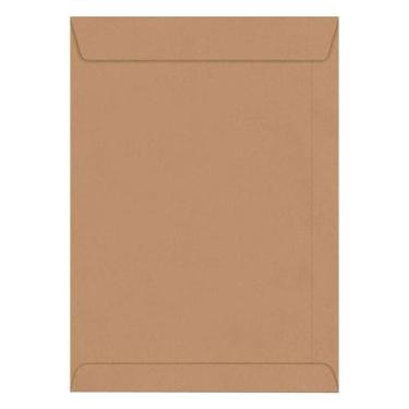 Imagem de Envelope Saco Kraft Pardo Skn034 Ofício 240X340 Scrity 250Un, Marrom, 