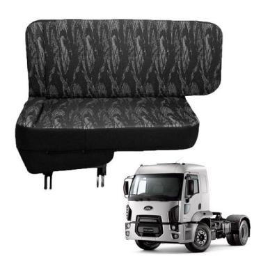 Imagem de Sofá Cama Caminhão Para Ford Cargo Cab Nova Lado Carona - Climatizar