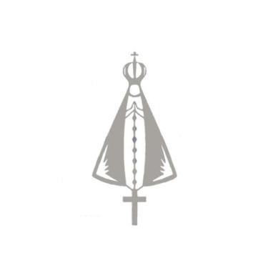 Imagem de Aplique Decorado Caminhão Nossa Senhora Aparecida Espelhado - Venka