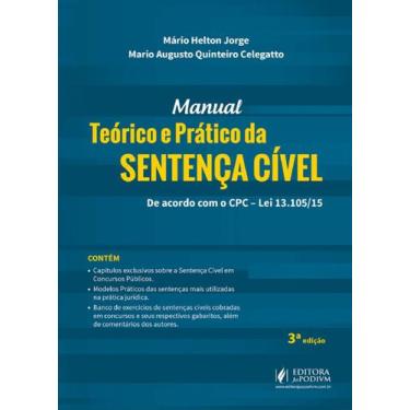 Imagem de Manual Teórico e Prático da Sentença Cível - 3ª Edição (2019) - JusPod