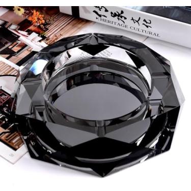 Imagem de Cinzeiro De Cristal Idéias De Moda Presentes Personalizados Estilo De Luxo Europeu, Silver, 12cm