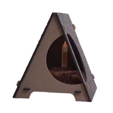 Imagem de ＡＷＨＡＯ Cama de túnel para animais de estimação, cama para gatos, casa para gatos, condomínio prático, protetor de móveis, resistente ao desgaste, respirável,