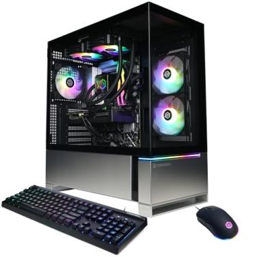 Imagem de CyberPowerPC Gamer Supreme Gaming PC, Intel Core Ultra 7 265KF 3,9GHz, Radeon RX 9070 XT 16GB, 32GB DDR5, SSD PCIe 4.0 de 2TB, Pronto para WiFi e Windows 11 Home (SLC8900A2)