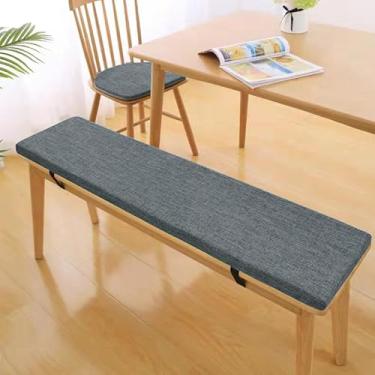 Imagem de Almofadas de banco 1 Ps Tecido impermeável, almofada de assento para janela de sacada, almofadas de cadeira antiderrapante para sofá de varanda de jardim para ambientes internos/externos (tamanho: 130