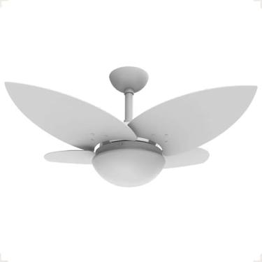 Imagem de Ventilador De Teto Lótus 1025 Com 4 Pás Mdf Luxo Marca Infinity (220v, MARROM TEXTURIZADO COM PÁS TABACO)