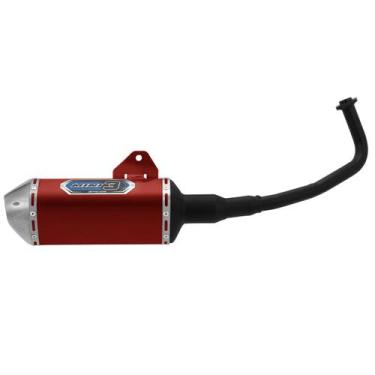 Imagem de Escapamento esportivo de moto Pro Tork Mini 3 para Pcx, VERMELHO, Únic