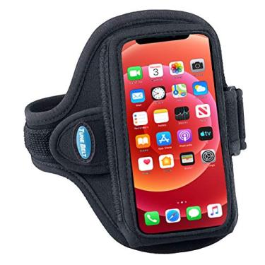 Imagem de (Black) - Armband Compatible With iPhone 8 7 6s 6 (NOT PLUS) - For Running & Working Out - Sweat-Resistant [Black]