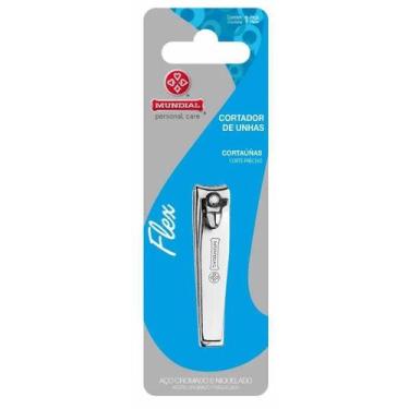 Imagem de Cortador de unhas ponta curva Mundial Flex 8cm