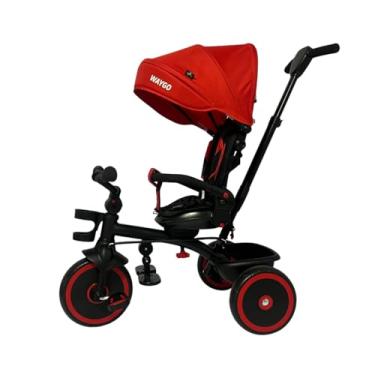 Imagem de Triciclo Infantil com Empurrador 2 em 1 Waygo Verm Maxi Toys