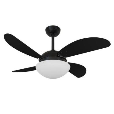 Imagem de Ventilador D Teto Volare Nero Preto Vd42 4 Pás 220V