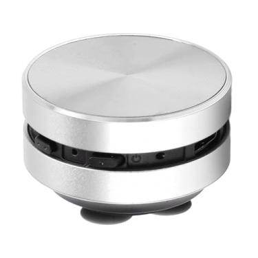 Imagem de Dpofirs Palestrante de Condução óssea Sem Fio, Bluetooth Mini -alto -falante Condução de Oradores Portáteis Portáteis de Sementes para Casa, Ao Ar Livre, Viagens e Uso de Festas, Com (SILVER)