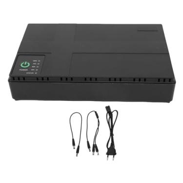 Imagem de Eujgoov 10400mAh UPS Supplência Ininterrupta Mini 5V/ 9V 12V 15V 24V USB LAN POE 18W DC DC Fonte de Alimentação para Gato óptico Em Tempo de Impressão Digital e Máquina de (Plugue UE)