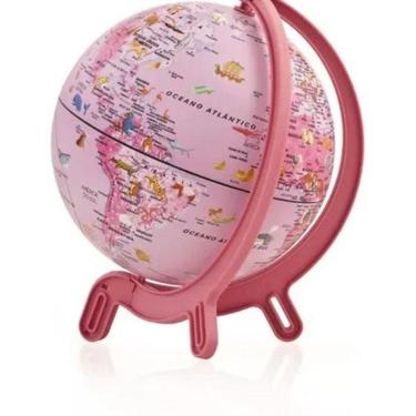 Imagem de Globo Mini Giacomino Pink Zoo 16 Cm - Tecnodidattica