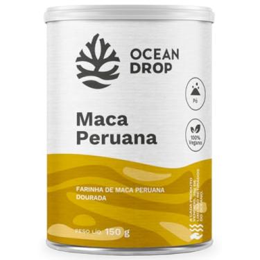 Imagem de Ocean Drop Maca Peruana Dourada em Pó, 100% Vegano, 150g