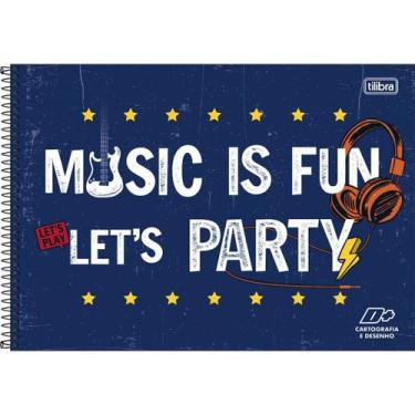 Imagem de Caderno de desenho tilibra D+ espiral 96 folhas