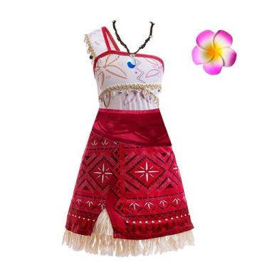 Imagem de Fantasia Hewtwerck Moana Ocean Princess para meninas de 9 a 10 anos +A