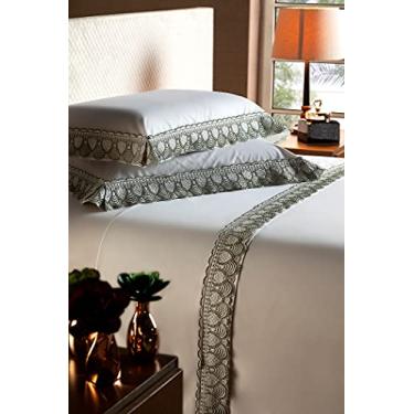 Imagem de FRONHA DEEP BEAUTY - CARDIFF WHITE - PERCAL 250 FIOS - 50X90