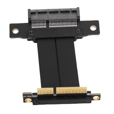 Imagem de Asixxsix Cabo PCIE 4.0 X4 RISER, 90 Graus PCI-E 4x Male para Feminino Extensão Cabo PCI-E Adaptador de Extrem, 8 Gbps Gen 4 GPU Graphics Extension Cable (10)