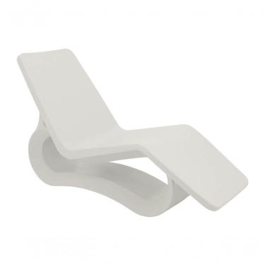 Imagem de Espreguiçadeira Tramontina Octo Branco Com Furo