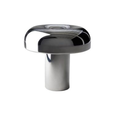 Imagem de Abajur de cabeceira Luminária de mesa mármore para quarto, cabeceira, sala estar e estudo(Preto)