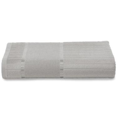 Imagem de Toalha de Lavabo Velour Para Bordar Bella Liso Dohler, Cinza3