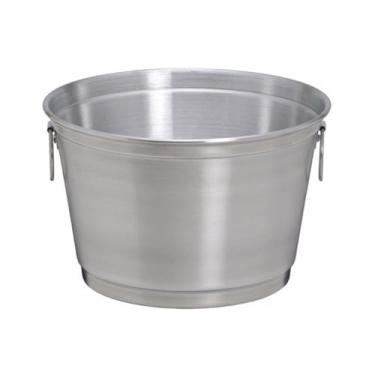 Imagem de Balde 6 Litros Em Aço Inox Cerveja Bebida Gelo KeHome