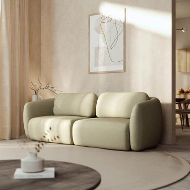 Imagem de Conjunto Sofá Orla 1 Módulo 80cm Esquerdo 1 Módulo 80cm Direito Cabecasa Madeiramadeira Verde Água