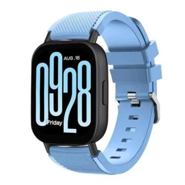Imagem de Pulseira esportiva de silicone para Redmi Watch 3 Active, acessórios de relógio inteligente, cinto de substituição (light blue)