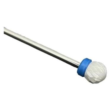 Imagem de 1 peça de brocas de cerâmica para unhas, cortador rotativo, aparelho de limpeza para manicure, acessórios de máquina de trituração de unhas, ferramentas de gel de unhas