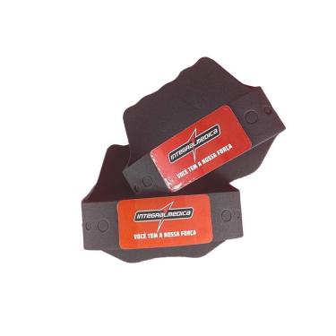 Imagem de Luva Palmex Caleira Musculação Academia Eva Vermelha Integra